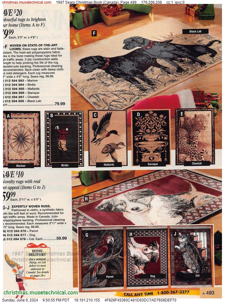 1997 Sears Christmas Book (Canada), Page 499