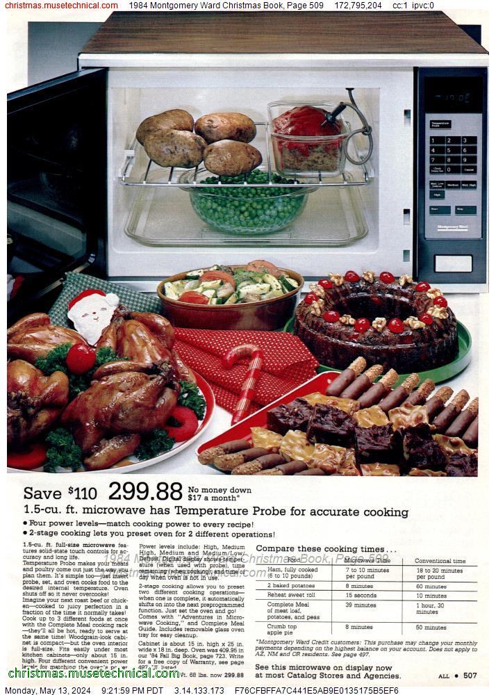 1984 Montgomery Ward Christmas Book, Page 509