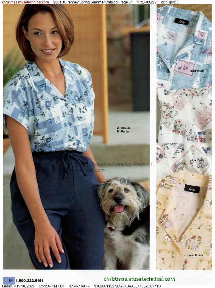 2001 JCPenney Spring Summer Catalog, Page 64