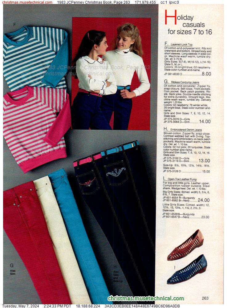 1983 JCPenney Christmas Book, Page 263