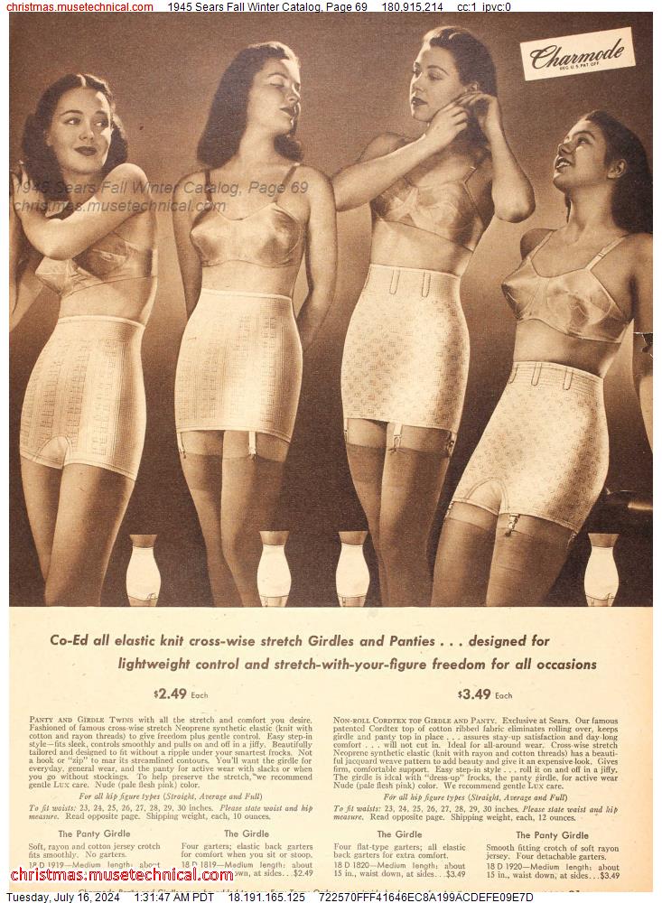 1945 Sears Fall Winter Catalog, Page 69