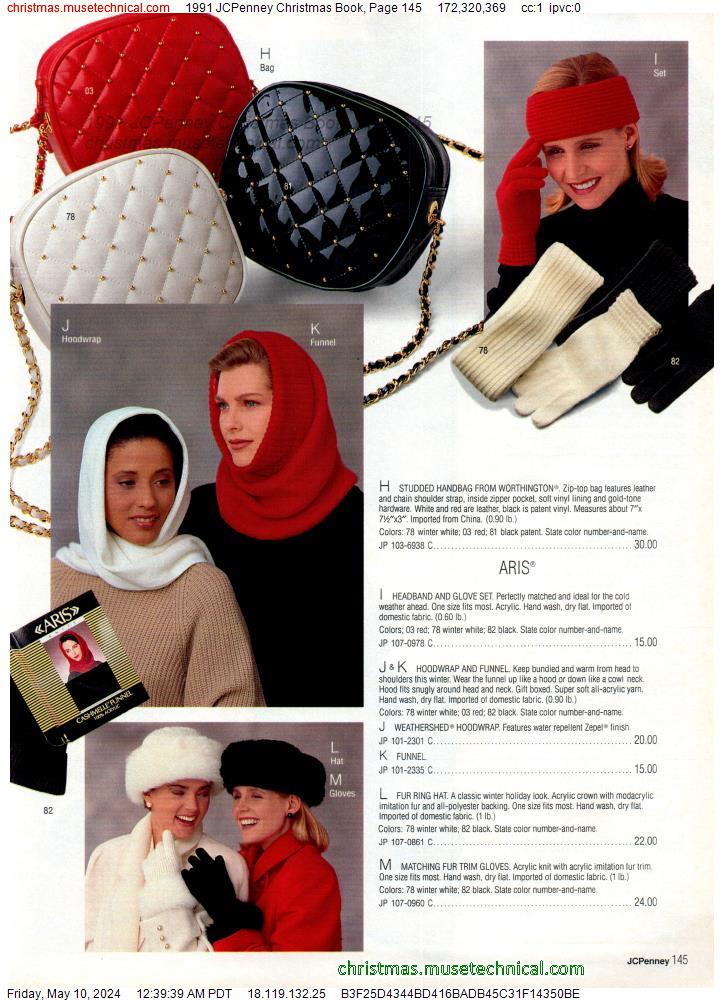 1991 JCPenney Christmas Book, Page 145