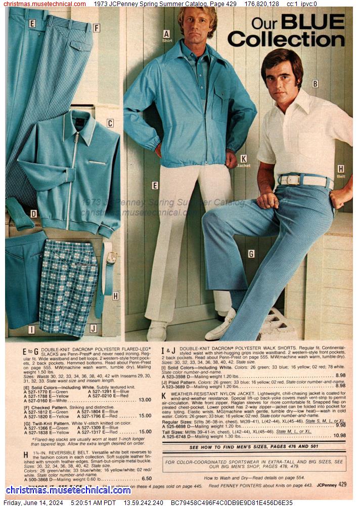 1973 JCPenney Spring Summer Catalog, Page 429