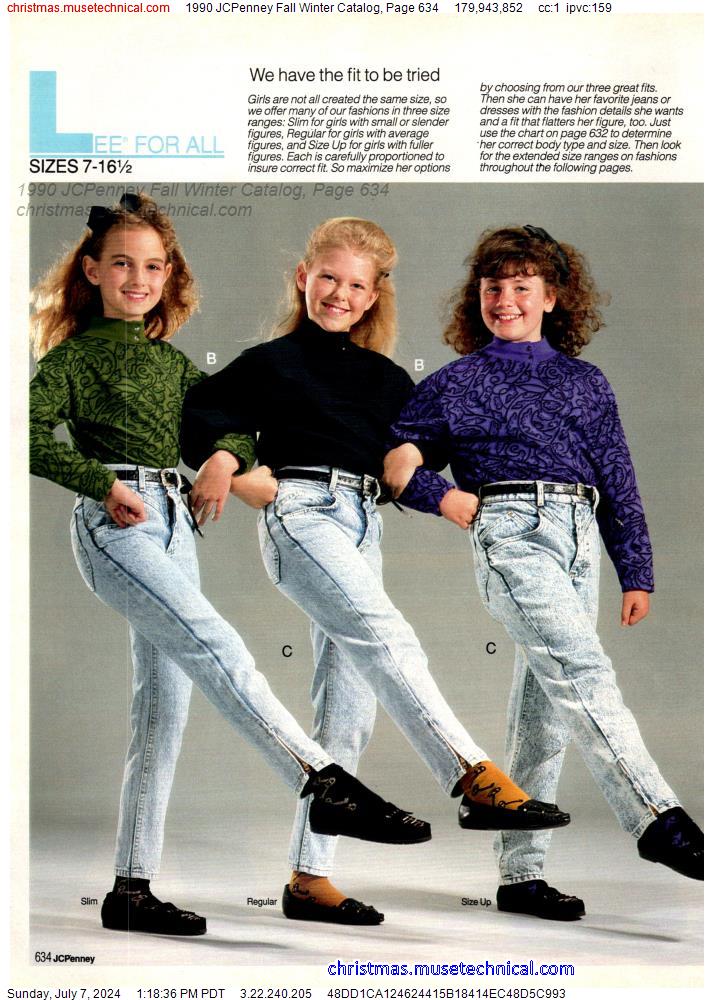 1990 JCPenney Fall Winter Catalog, Page 634