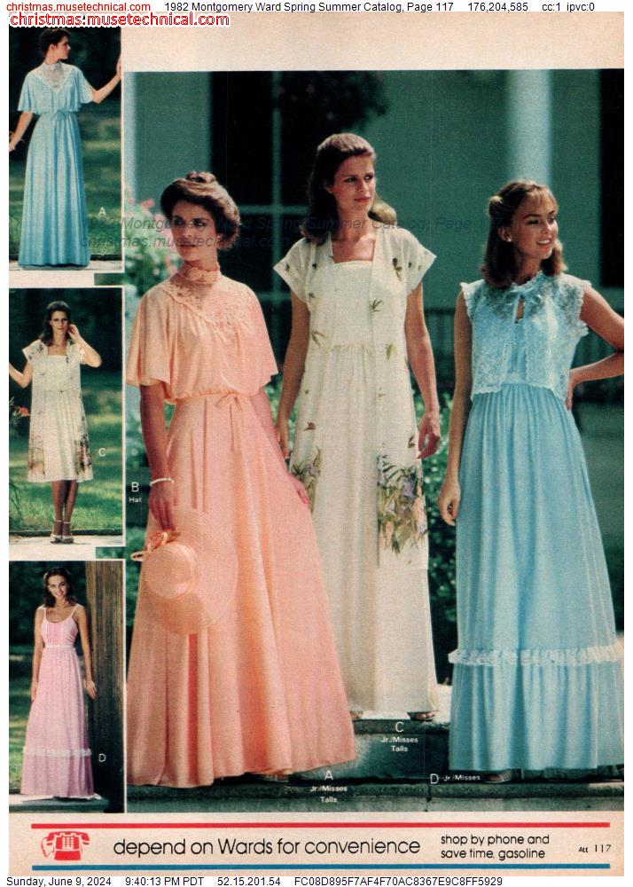 1982 Montgomery Ward Spring Summer Catalog, Page 117