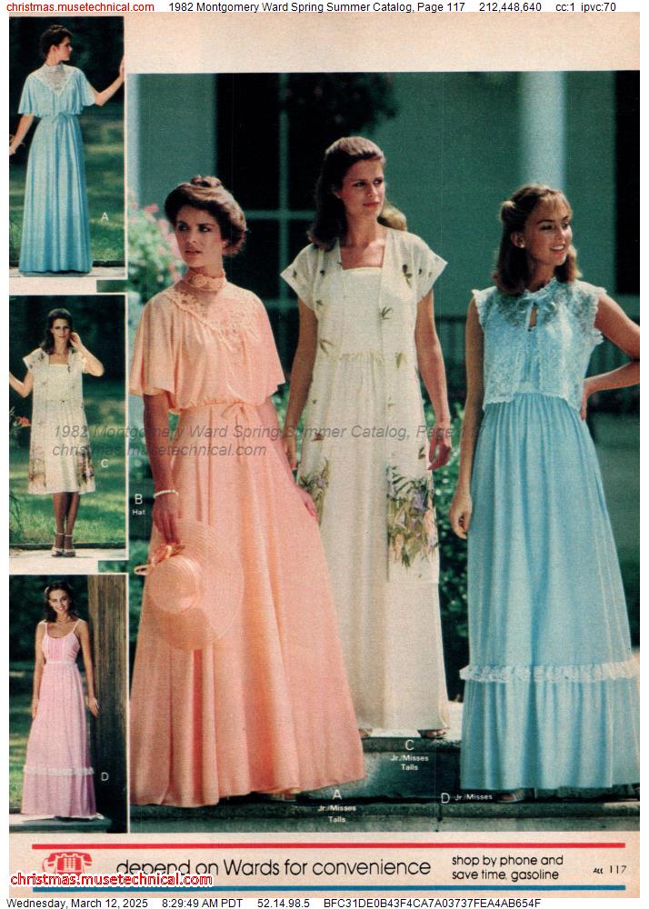 1982 Montgomery Ward Spring Summer Catalog, Page 117