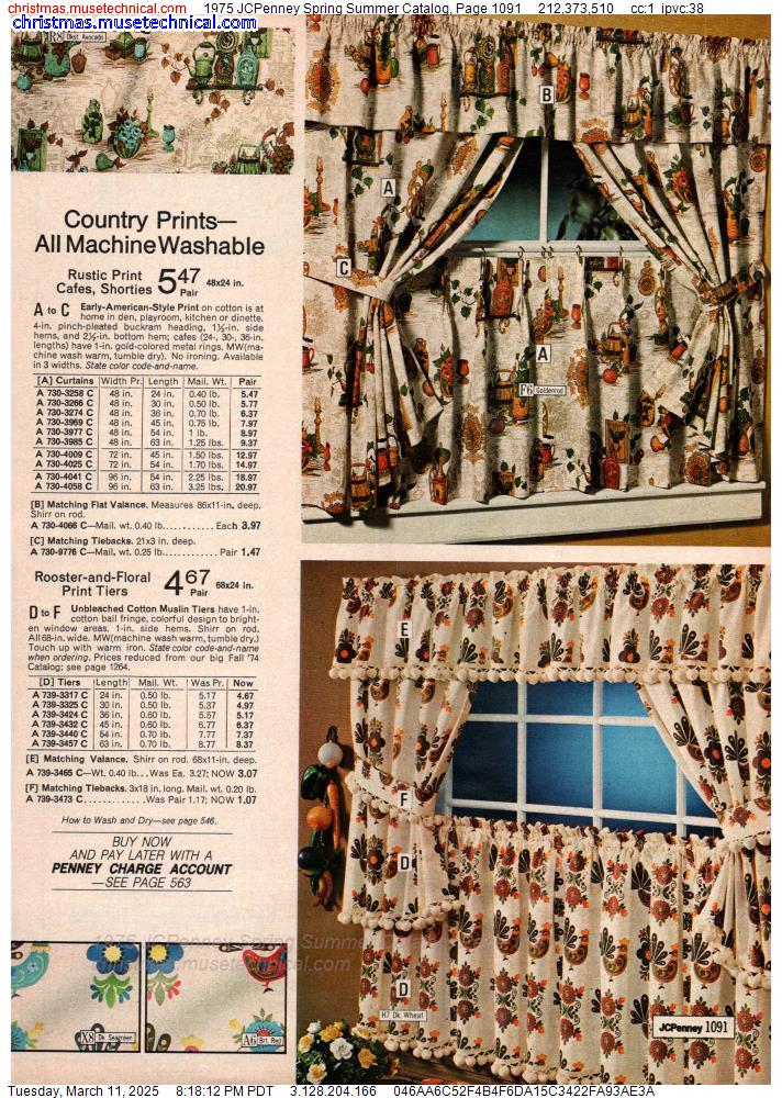 1975 JCPenney Spring Summer Catalog, Page 1091