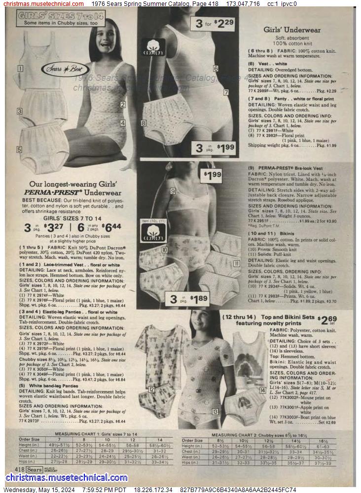 1976 Sears Spring Summer Catalog, Page 418