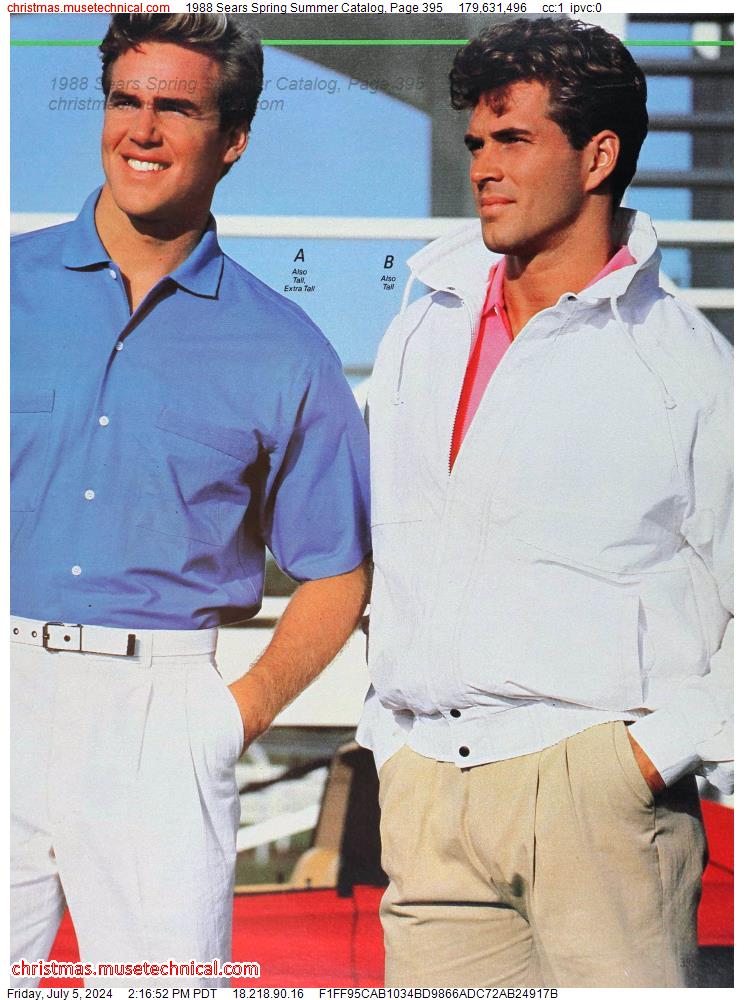 1988 Sears Spring Summer Catalog, Page 395