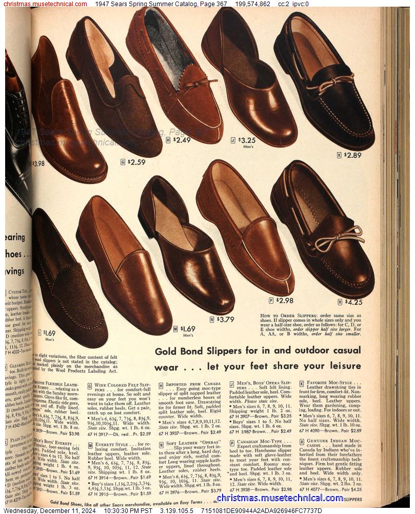 1947 Sears Spring Summer Catalog, Page 367