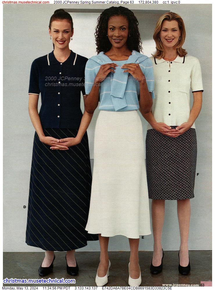 2000 JCPenney Spring Summer Catalog, Page 63