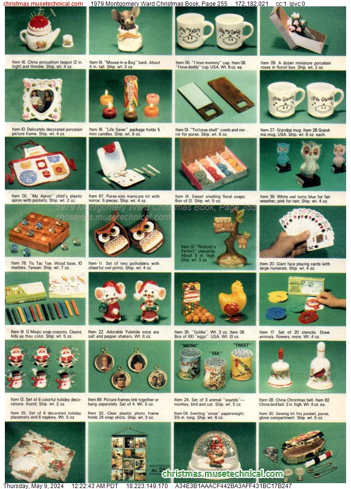 1979 Montgomery Ward Christmas Book, Page 255