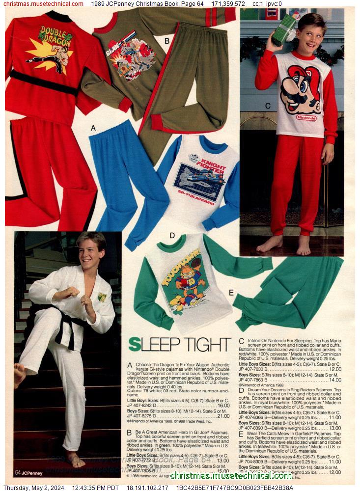 1989 JCPenney Christmas Book, Page 64