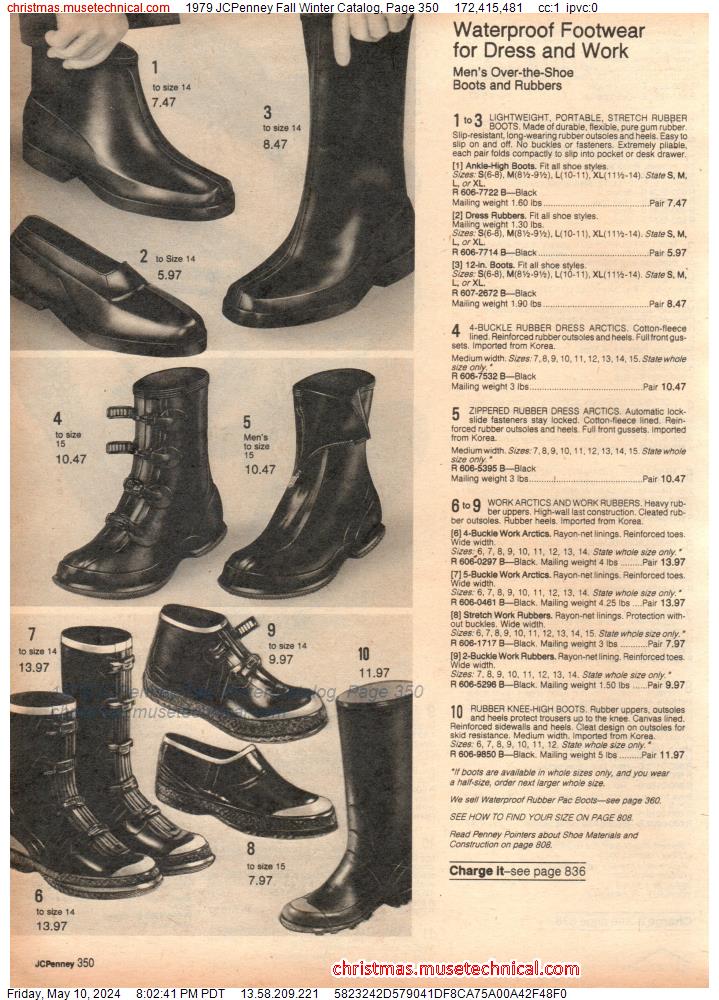 1979 JCPenney Fall Winter Catalog, Page 350