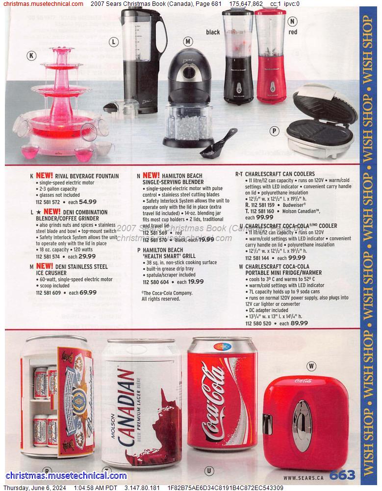 2007 Sears Christmas Book (Canada), Page 681