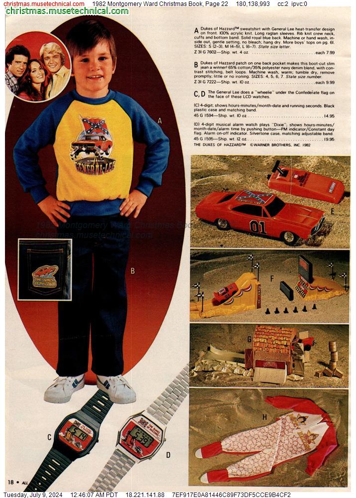 1982 Montgomery Ward Christmas Book, Page 22
