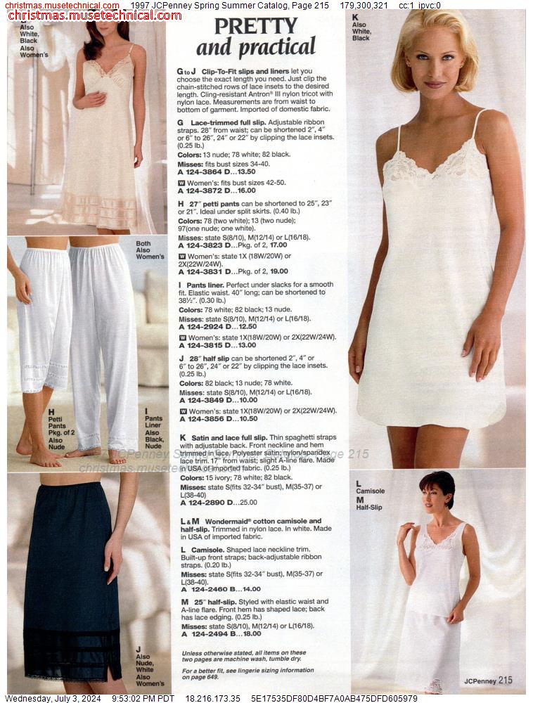 1997 JCPenney Spring Summer Catalog, Page 215