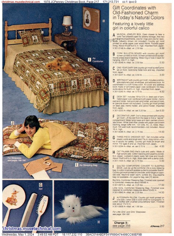 1978 JCPenney Christmas Book, Page 217