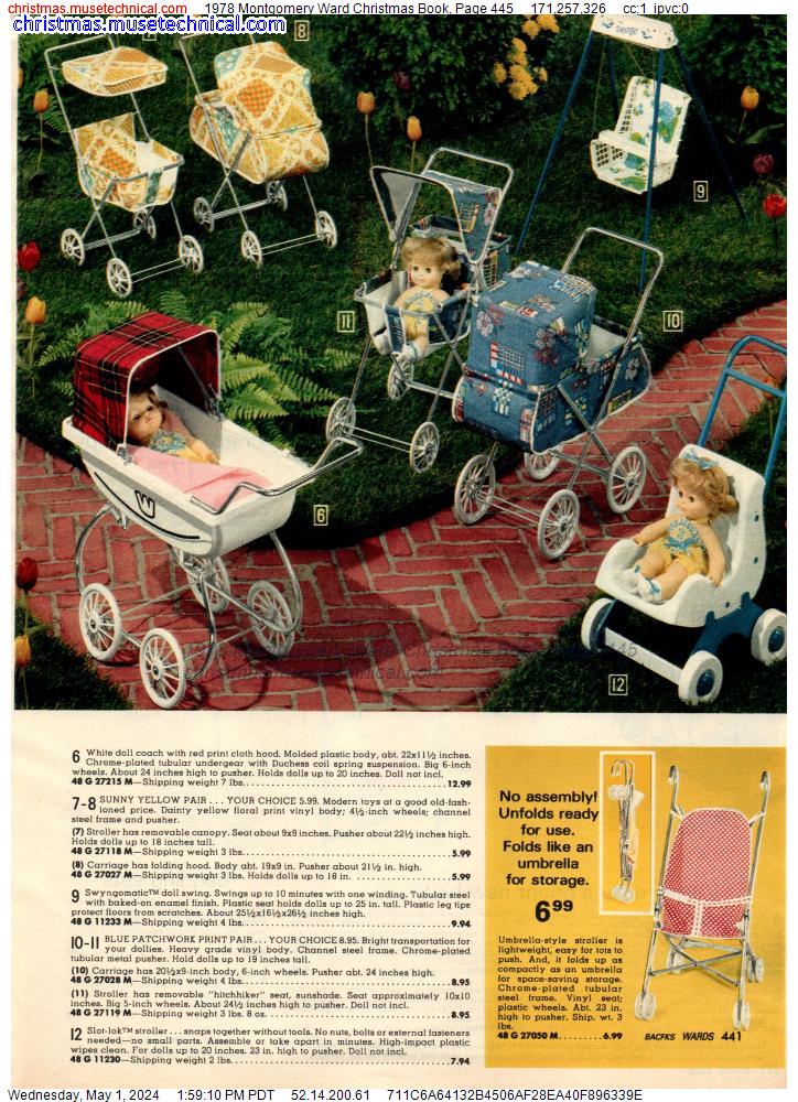 1978 Montgomery Ward Christmas Book, Page 445