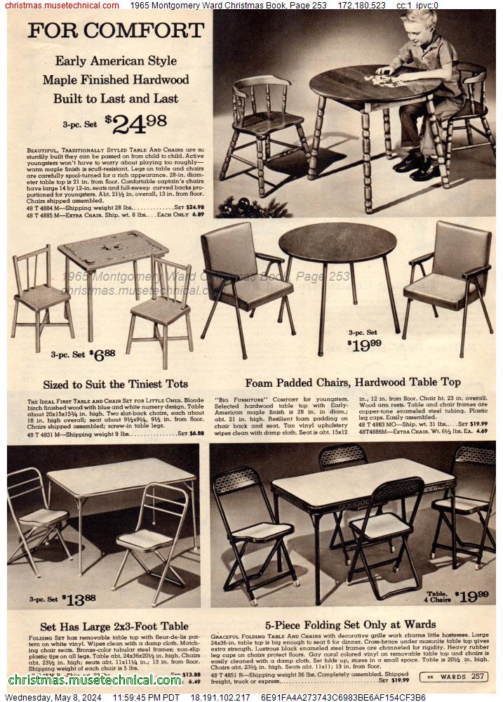 1965 Montgomery Ward Christmas Book, Page 253