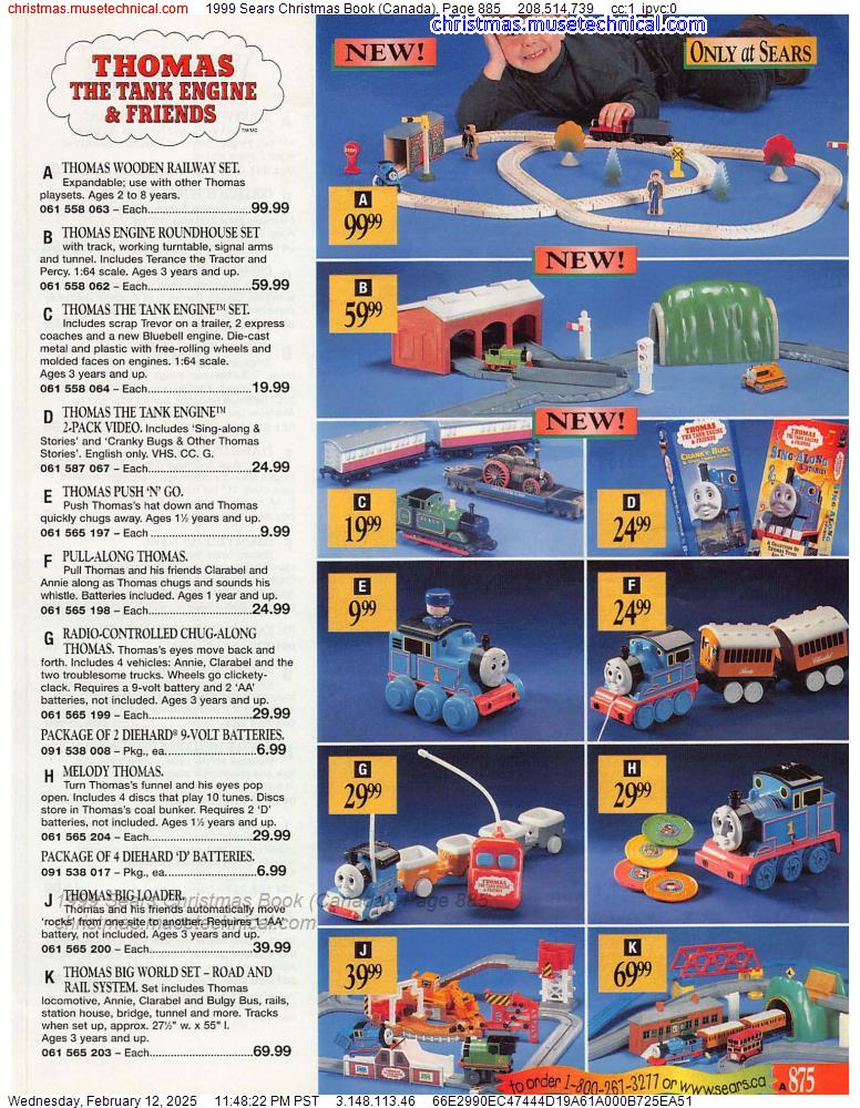 1999 Sears Christmas Book (Canada), Page 885