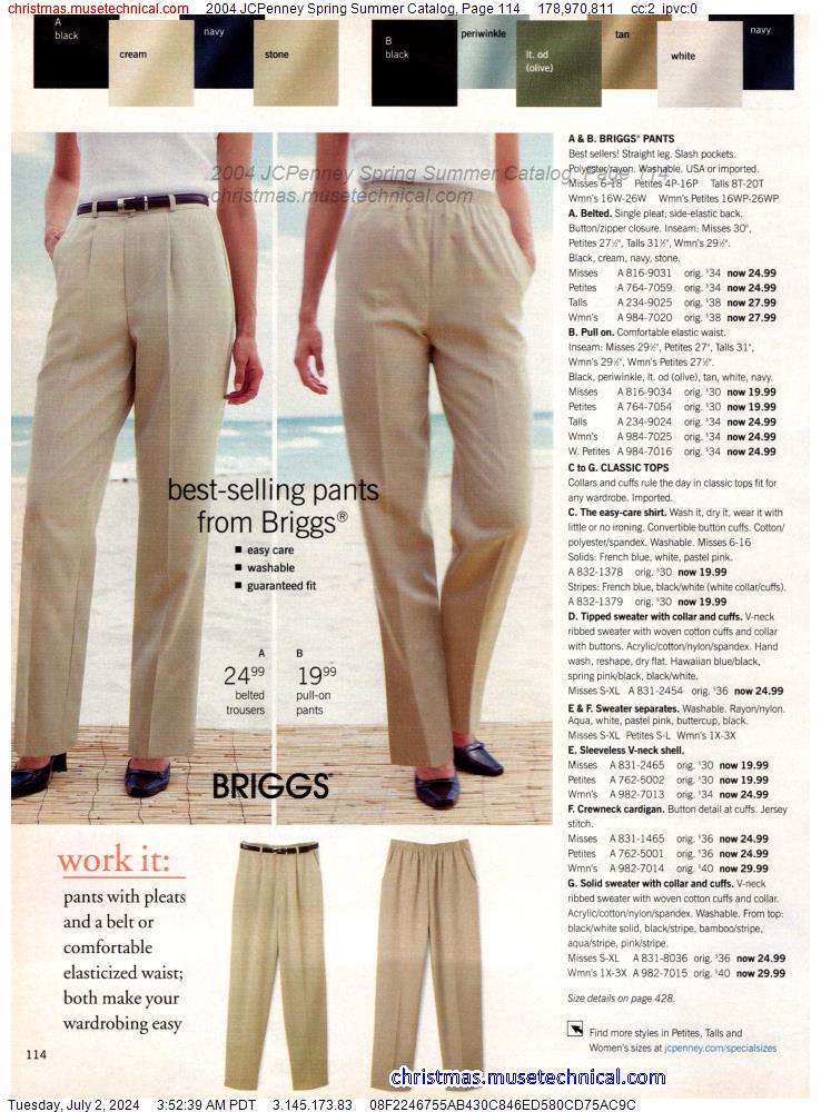 2004 JCPenney Spring Summer Catalog, Page 114
