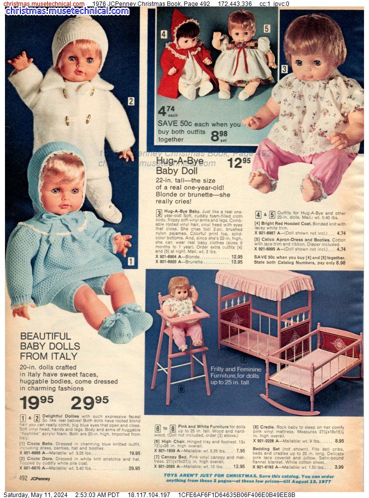 1976 JCPenney Christmas Book, Page 492