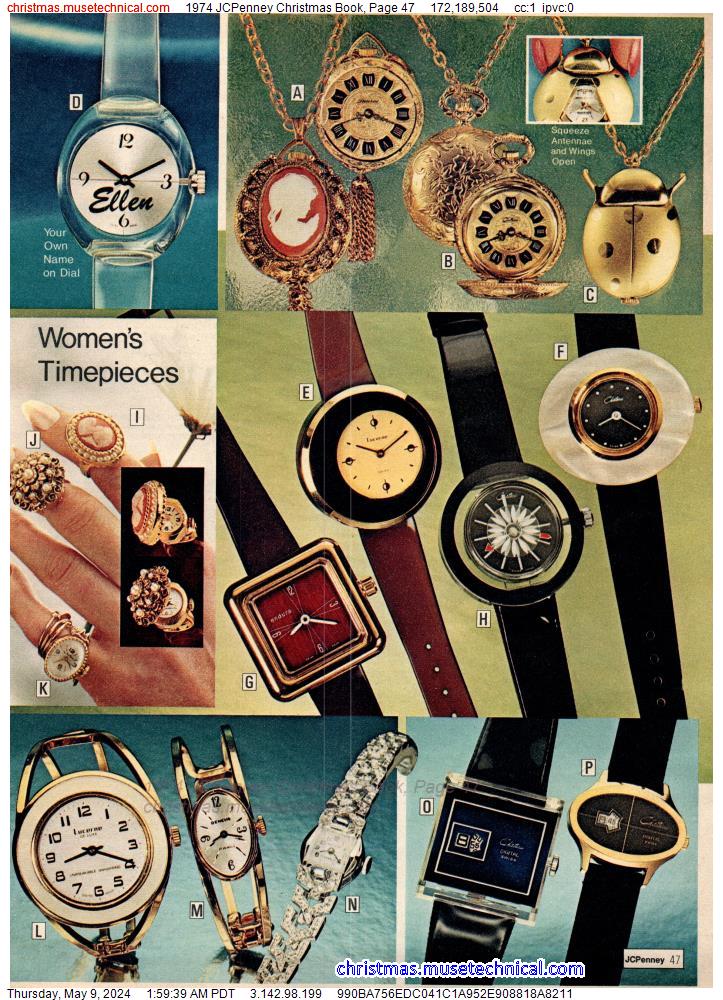 1974 JCPenney Christmas Book, Page 47