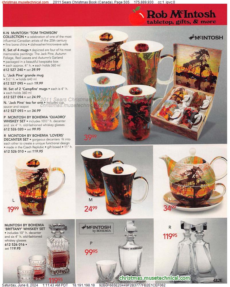 2011 Sears Christmas Book (Canada), Page 505