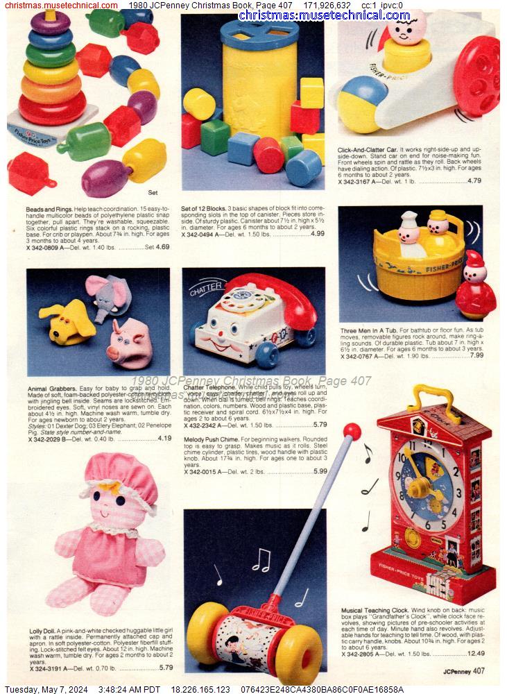 1980 JCPenney Christmas Book, Page 407