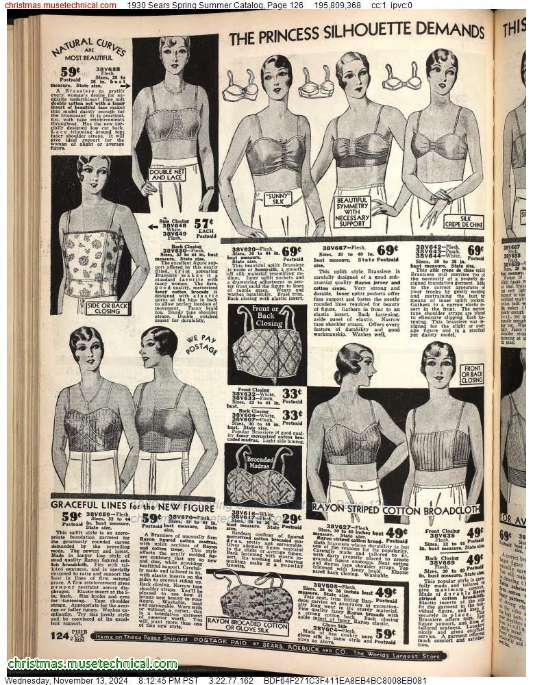 1930 Sears Spring Summer Catalog, Page 126