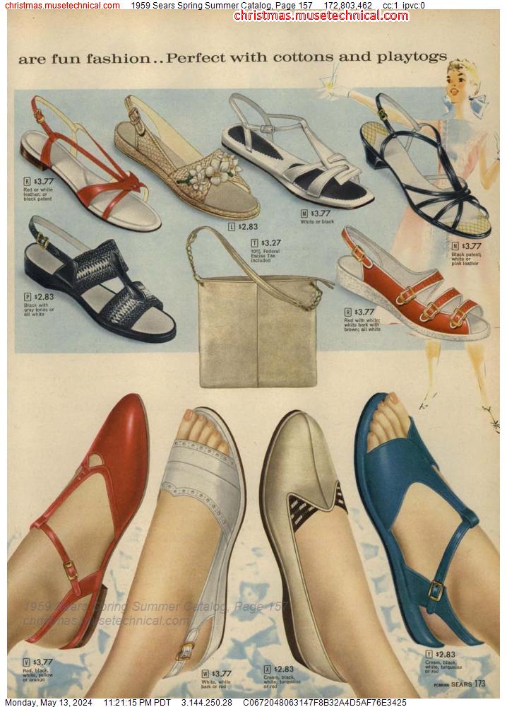 1959 Sears Spring Summer Catalog, Page 157