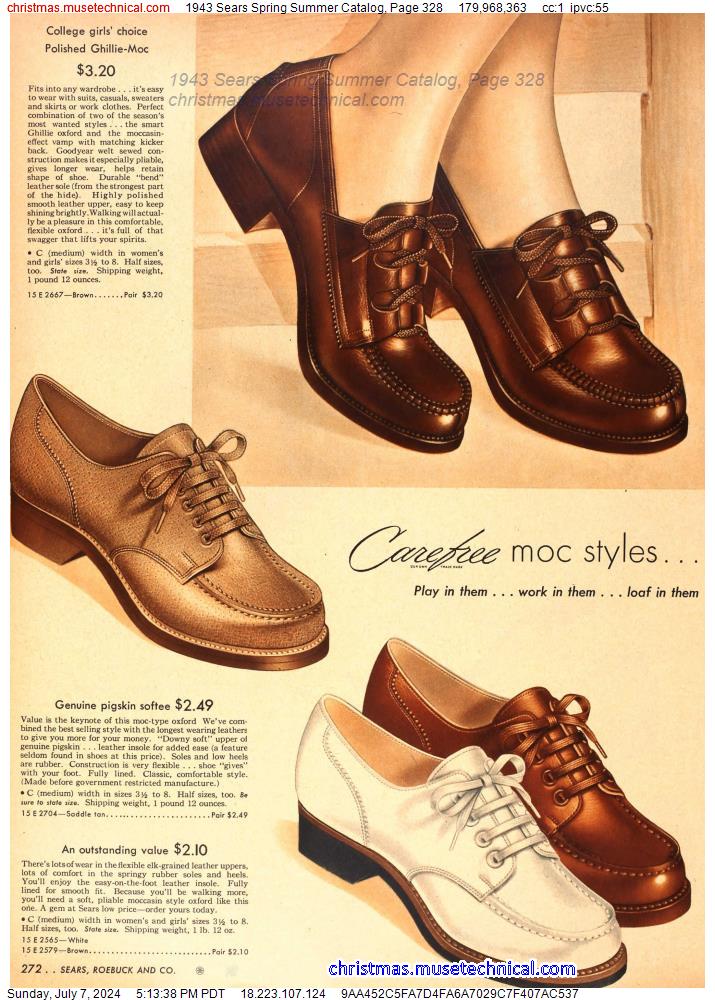 1943 Sears Spring Summer Catalog, Page 328
