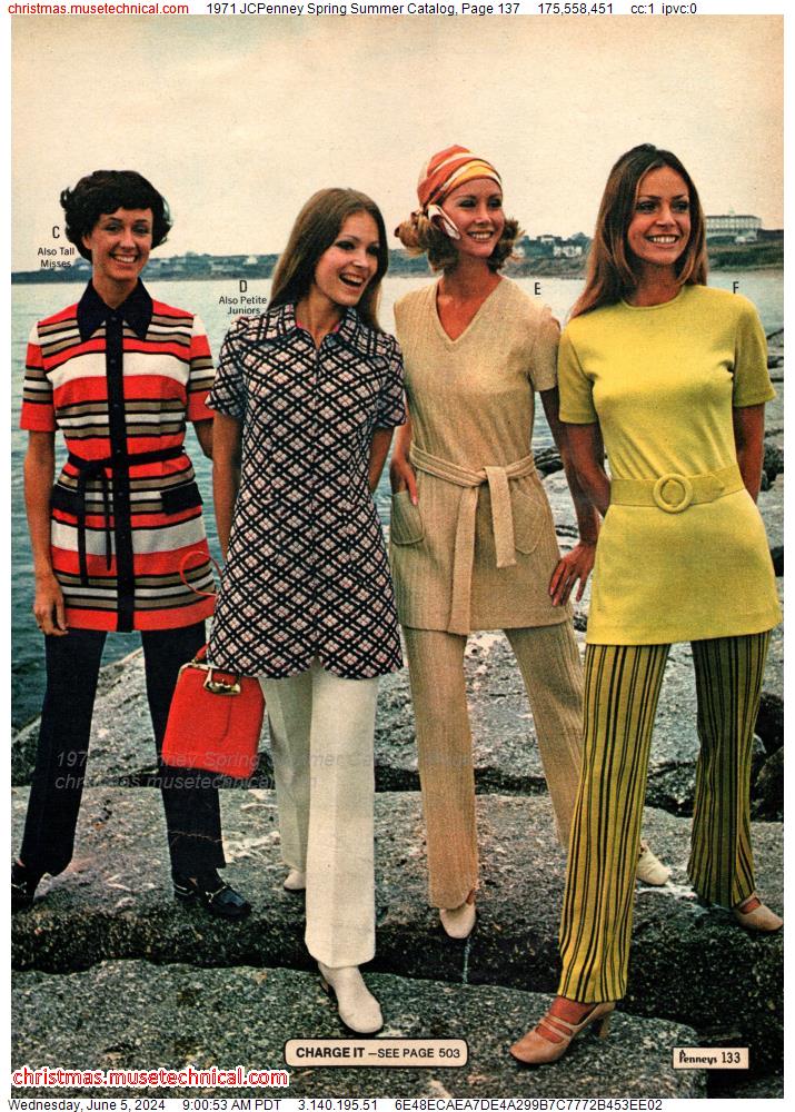 1971 JCPenney Spring Summer Catalog, Page 137