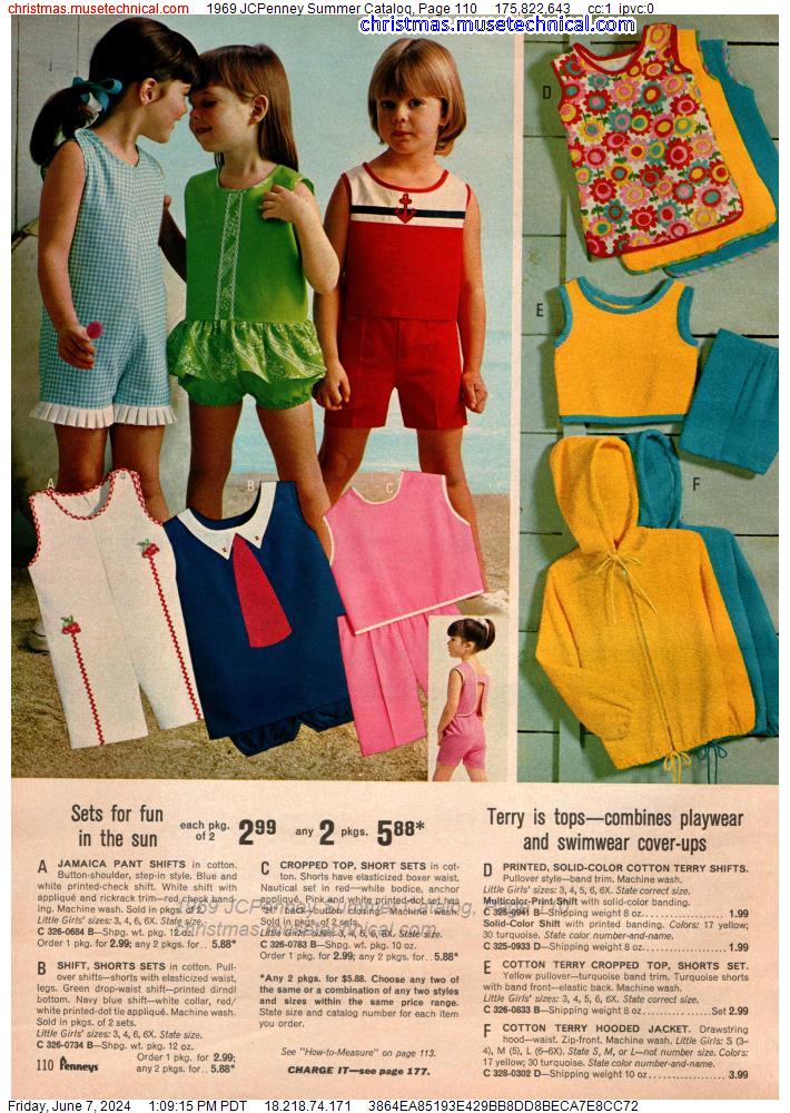 1969 JCPenney Summer Catalog, Page 110