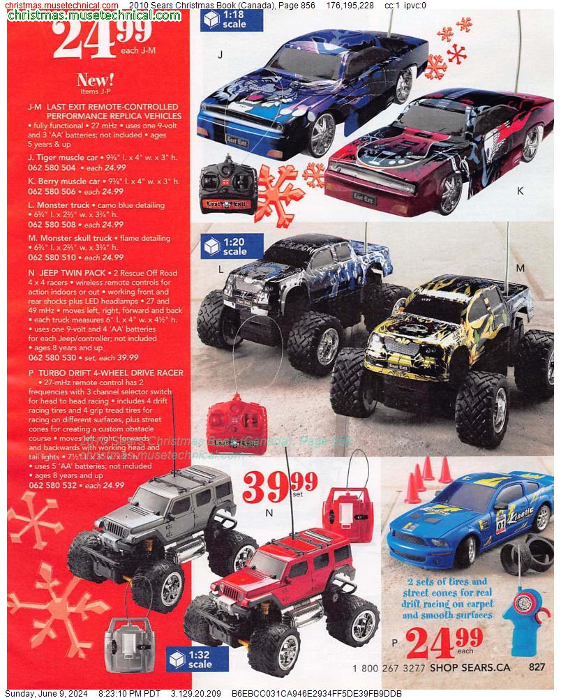 2010 Sears Christmas Book (Canada), Page 856