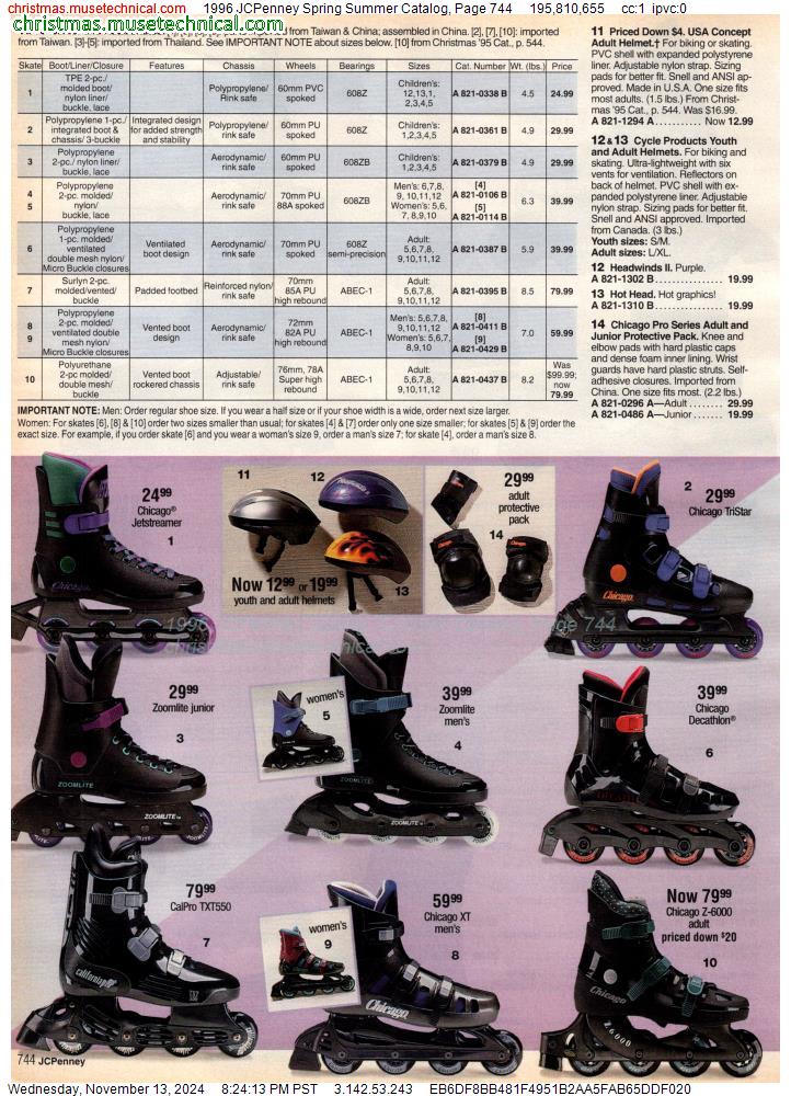 1996 JCPenney Spring Summer Catalog, Page 744