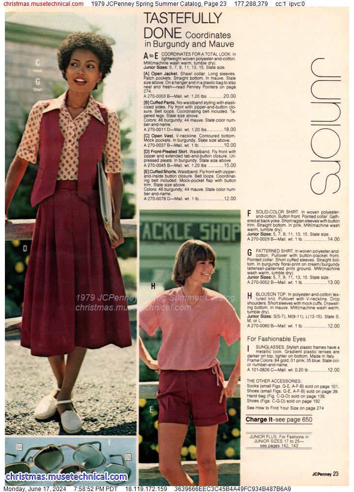 1979 JCPenney Spring Summer Catalog, Page 23