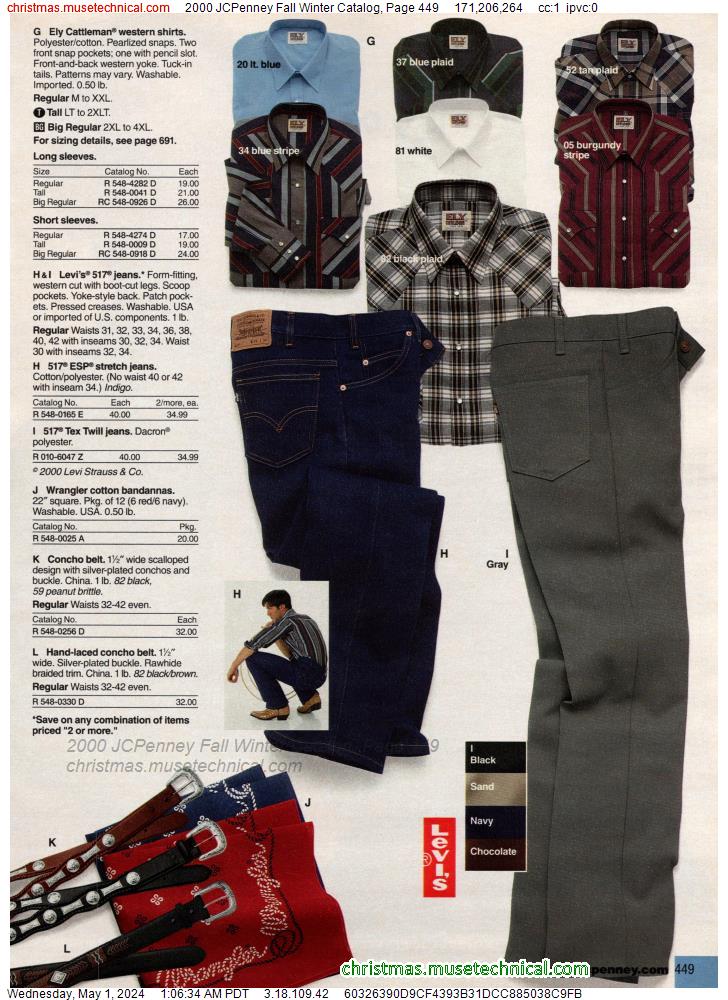 2000 JCPenney Fall Winter Catalog, Page 449