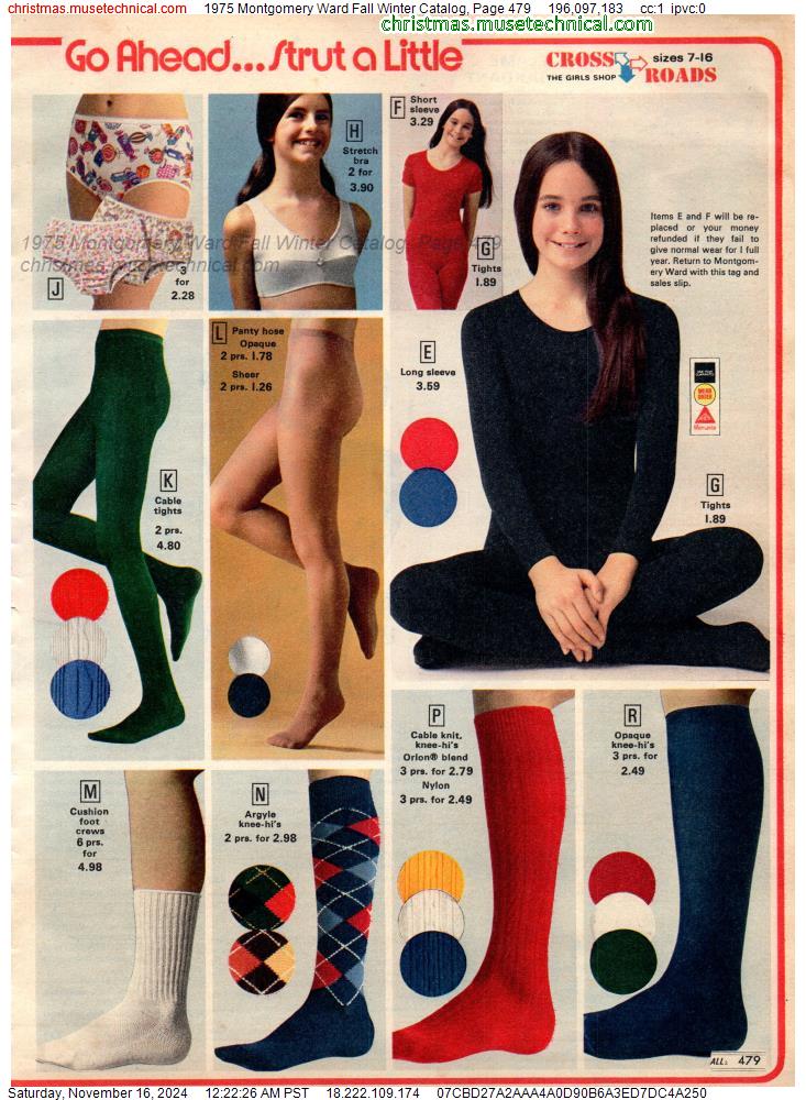 1975 Montgomery Ward Fall Winter Catalog, Page 479