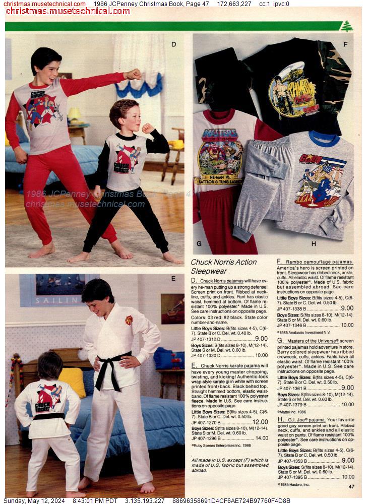 1986 JCPenney Christmas Book, Page 47