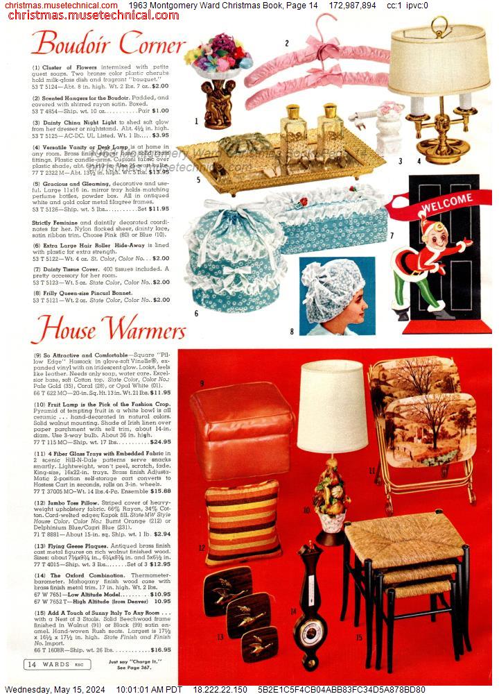 1963 Montgomery Ward Christmas Book, Page 14
