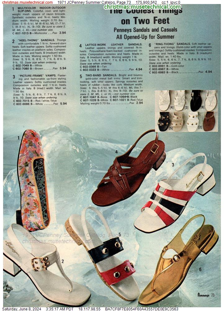 1971 JCPenney Summer Catalog, Page 73
