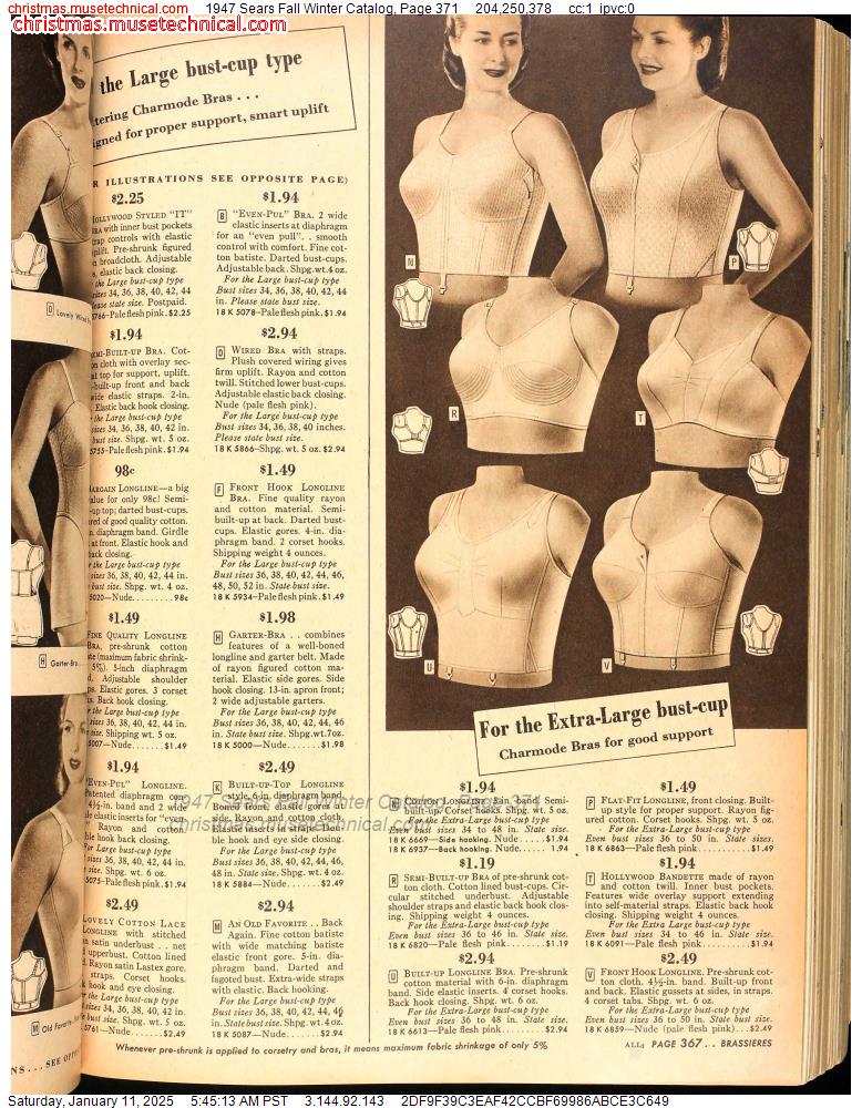 1947 Sears Fall Winter Catalog, Page 371