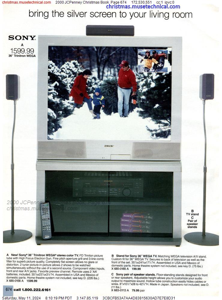 2000 JCPenney Christmas Book, Page 674
