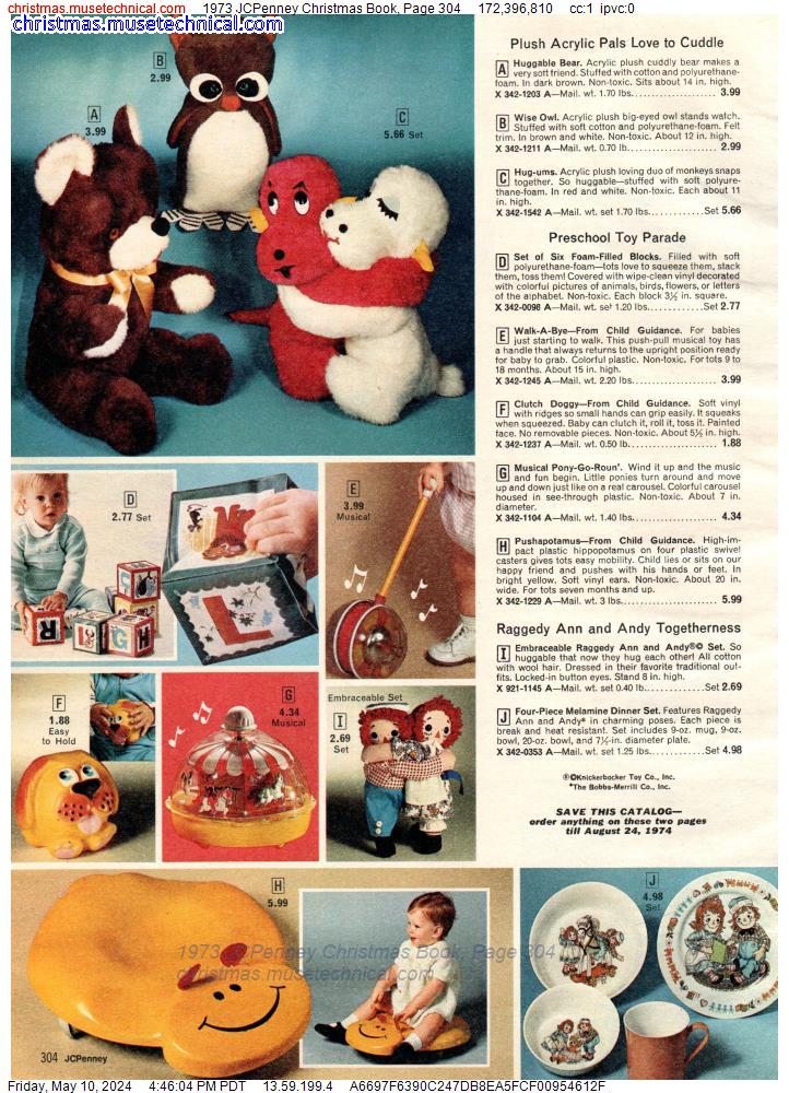 1973 JCPenney Christmas Book, Page 304