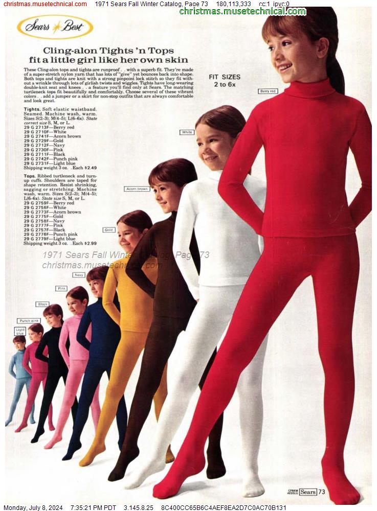 1971 Sears Fall Winter Catalog, Page 73