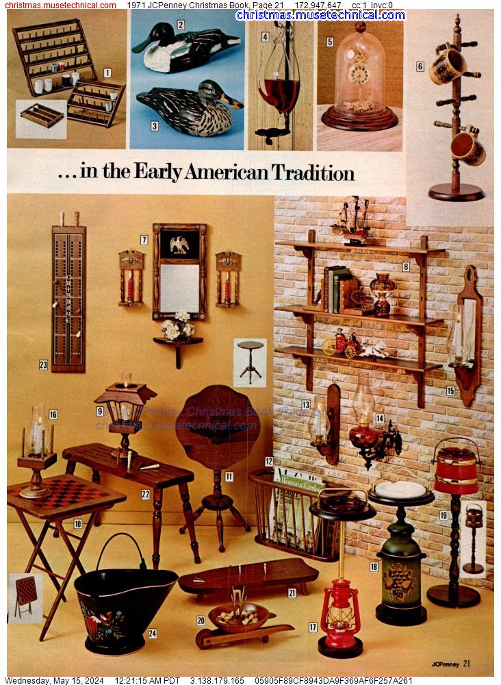 1971 JCPenney Christmas Book, Page 21
