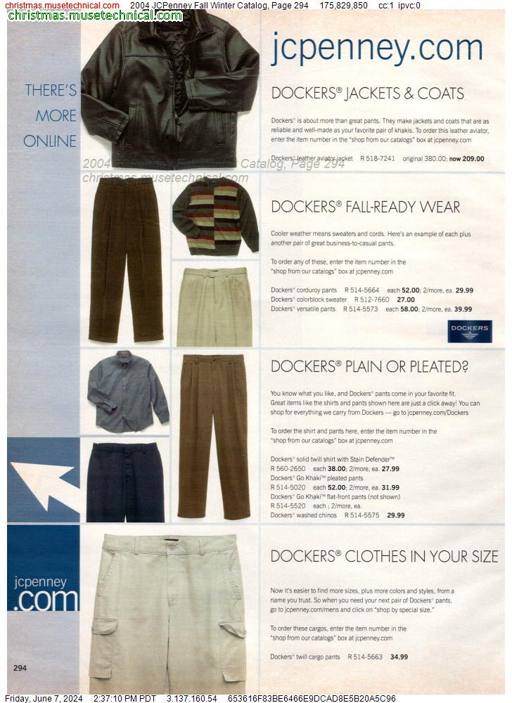 2004 JCPenney Fall Winter Catalog, Page 294