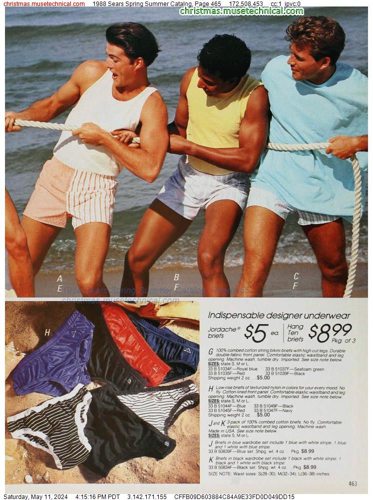 1988 Sears Spring Summer Catalog, Page 465
